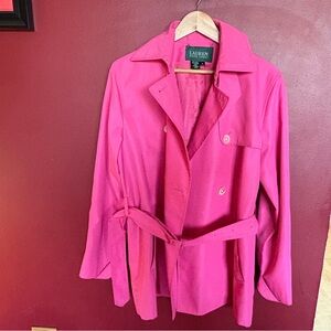 Lauren Ralph Lauren Pink Women's Rain Jacket